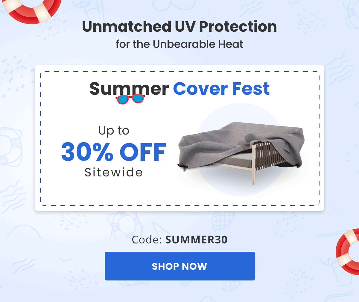 Ready for Summer Lounging? Covers And All