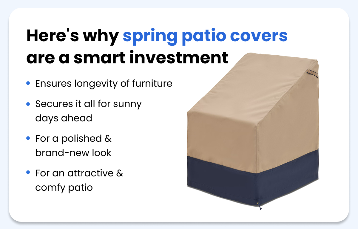 Here's why spring patio covers is a smart investment 