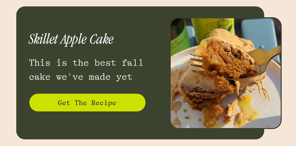 SKILLET APPLE CAKE