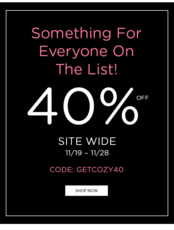 40 Off Styles For Her, Him & Kids Cuddl Duds