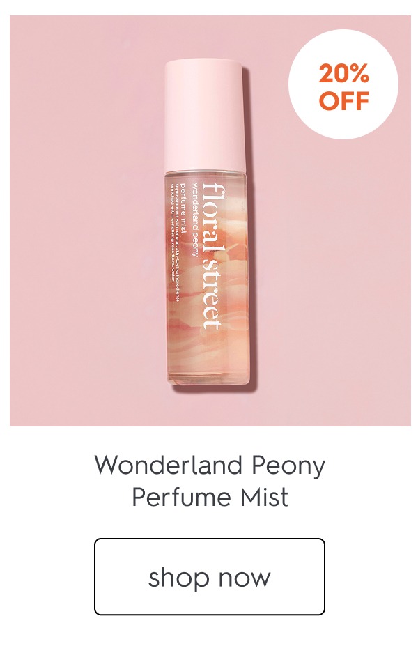 Wonderland Peony Perfume Mist