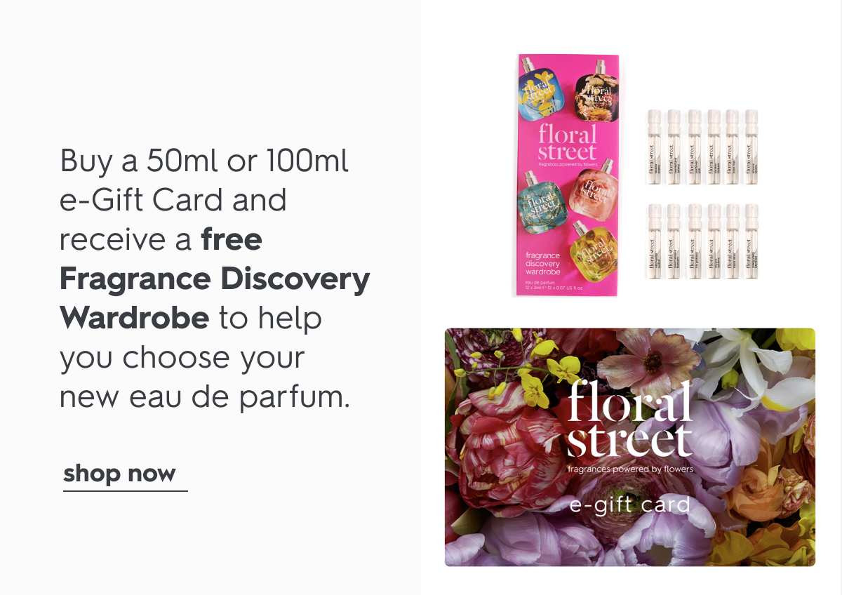 Fragrance Discovery Wardrobe & 50ml Gift Card Bundle