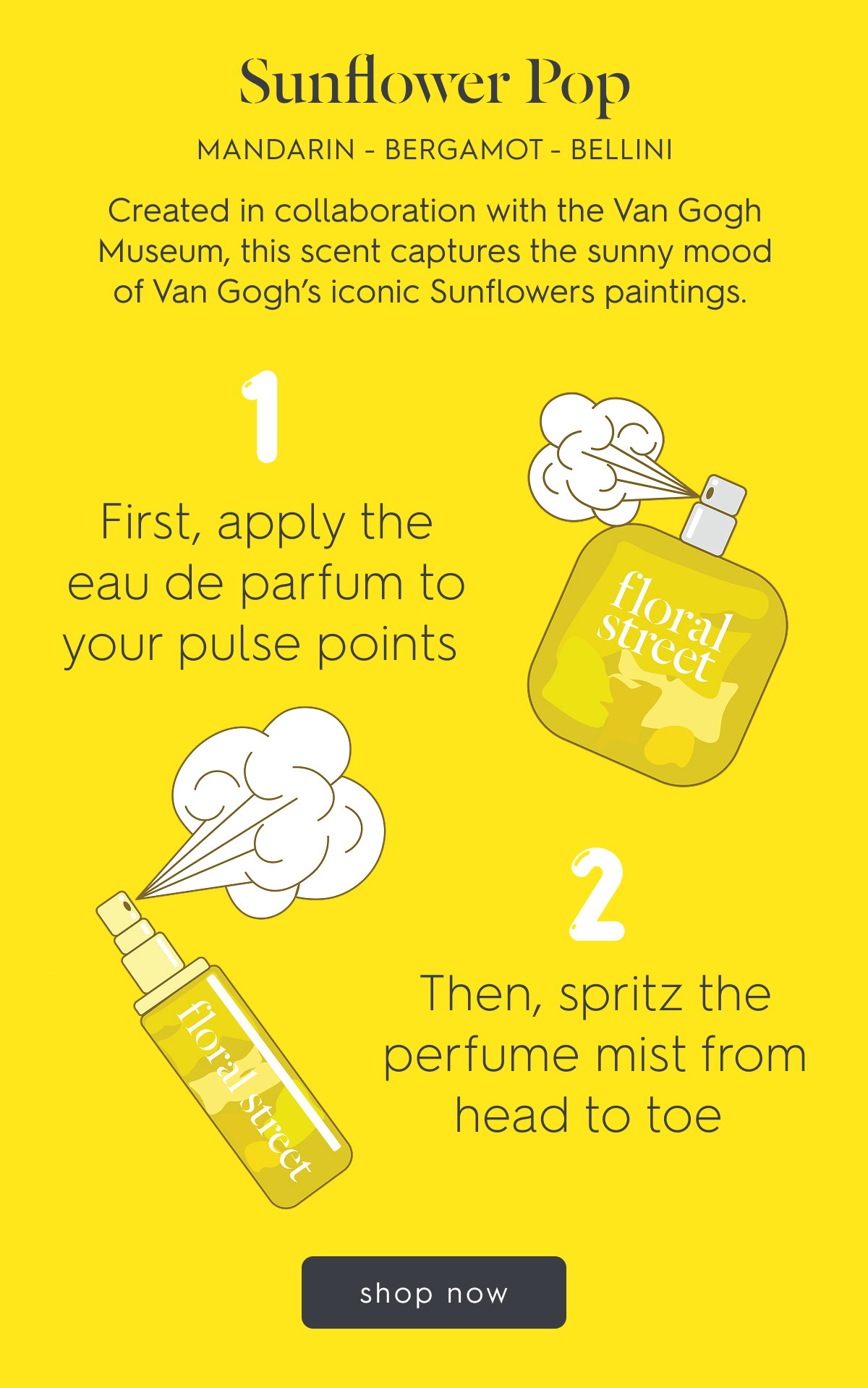 Sunflower Pop Eau de Parfum & Perfume Mist Bundle