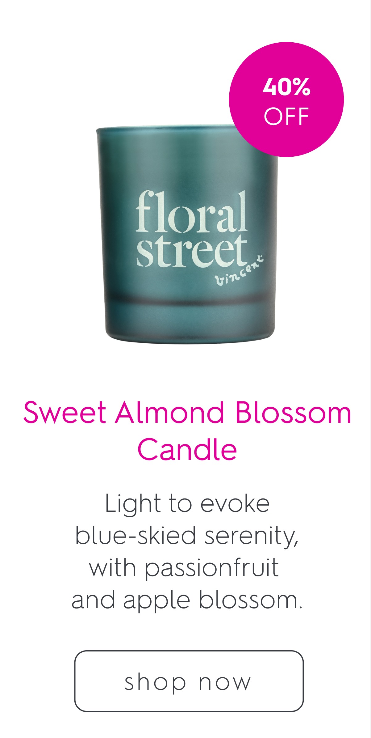 Sweet Almond Blossom Candle
