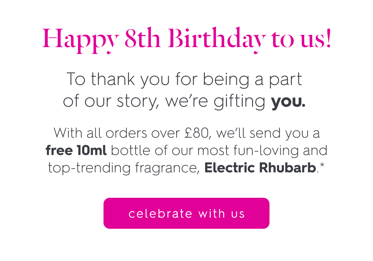 Happy 8th Birthday to us!