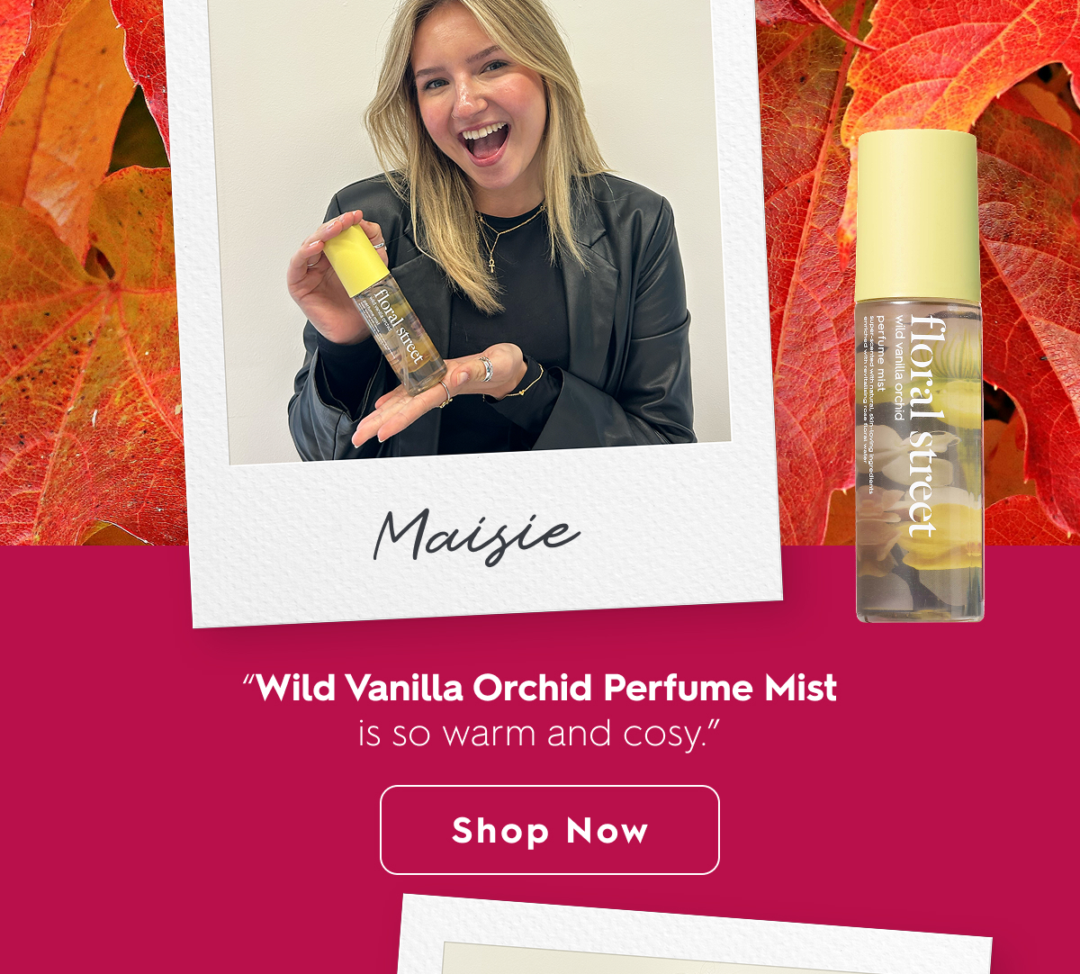 Wild Vanilla Orchid Perfume Mist