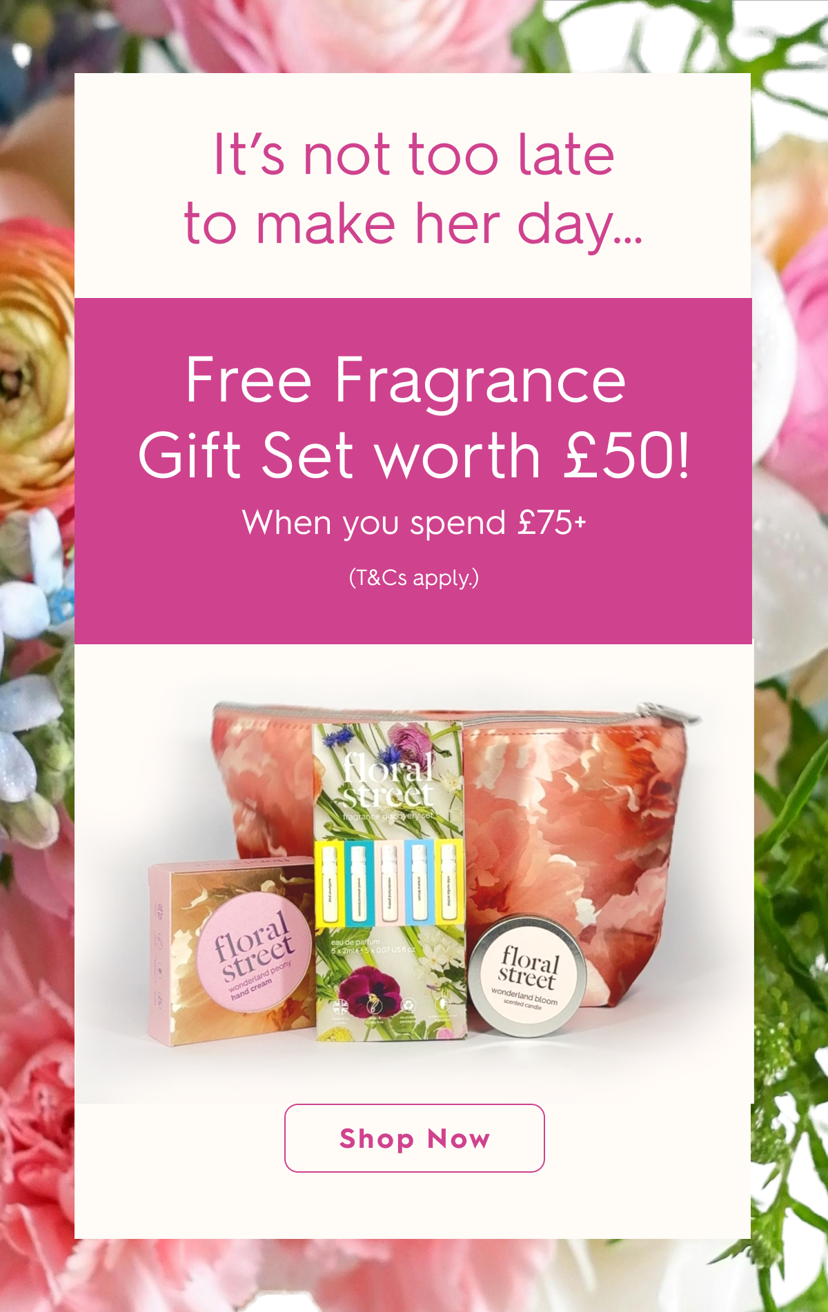 It's not too late to make her day...