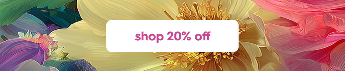 shop 20% off