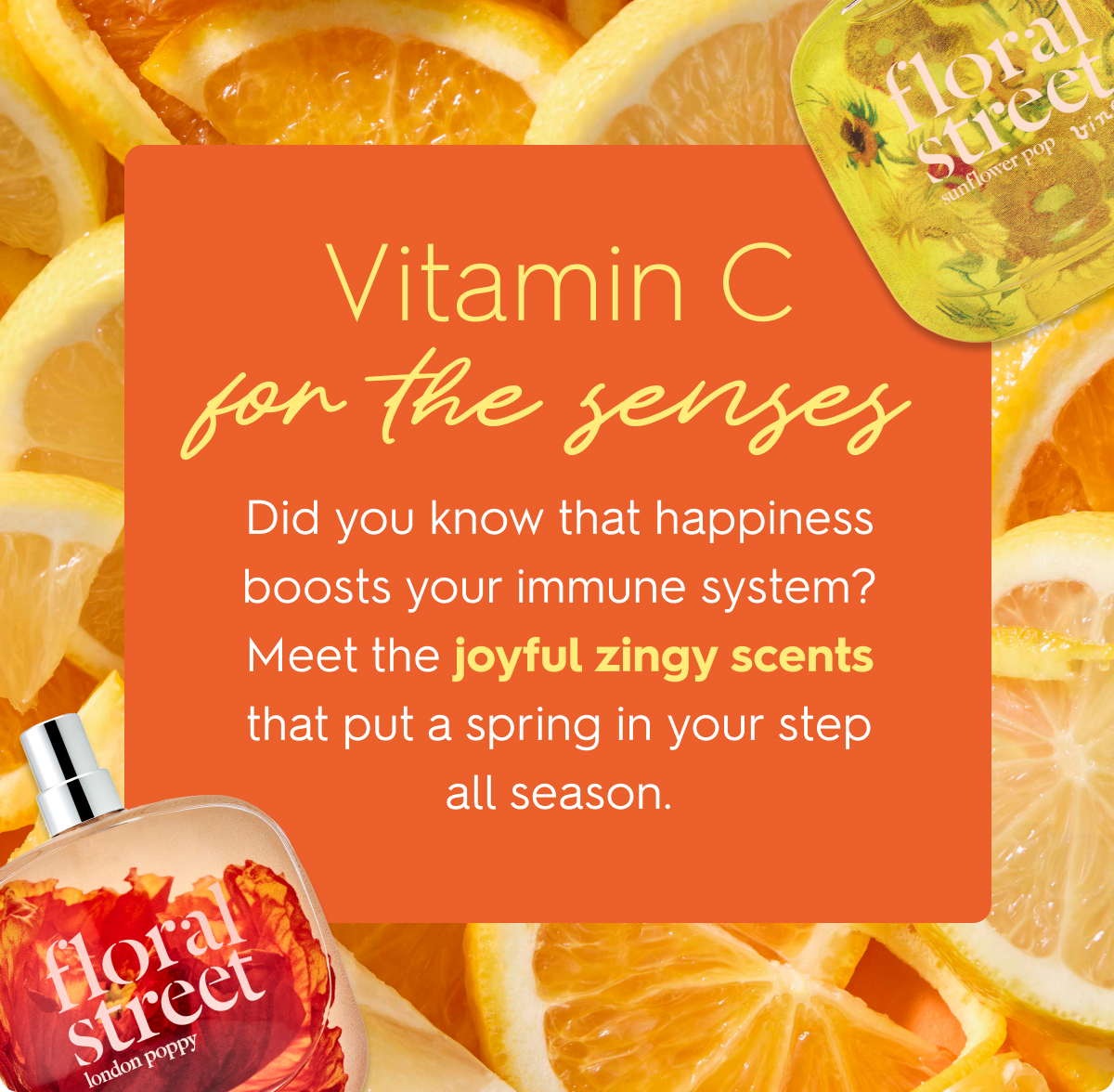 Vitamin C for the senses