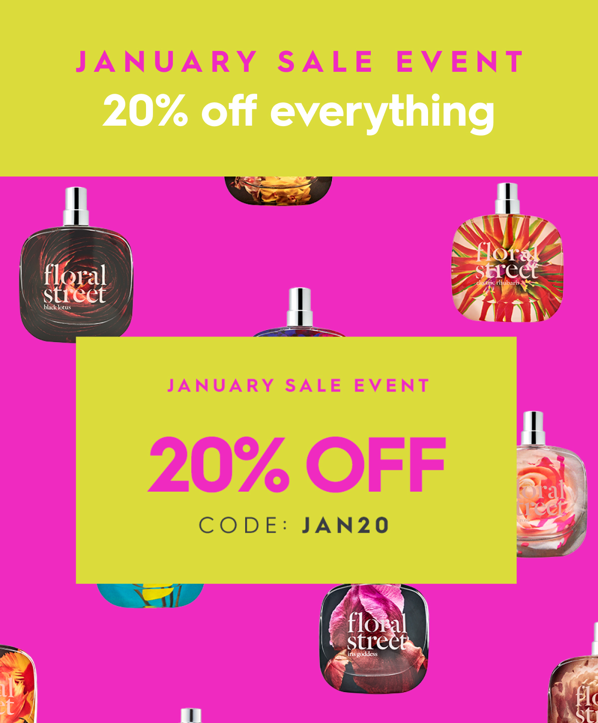January Sale Event