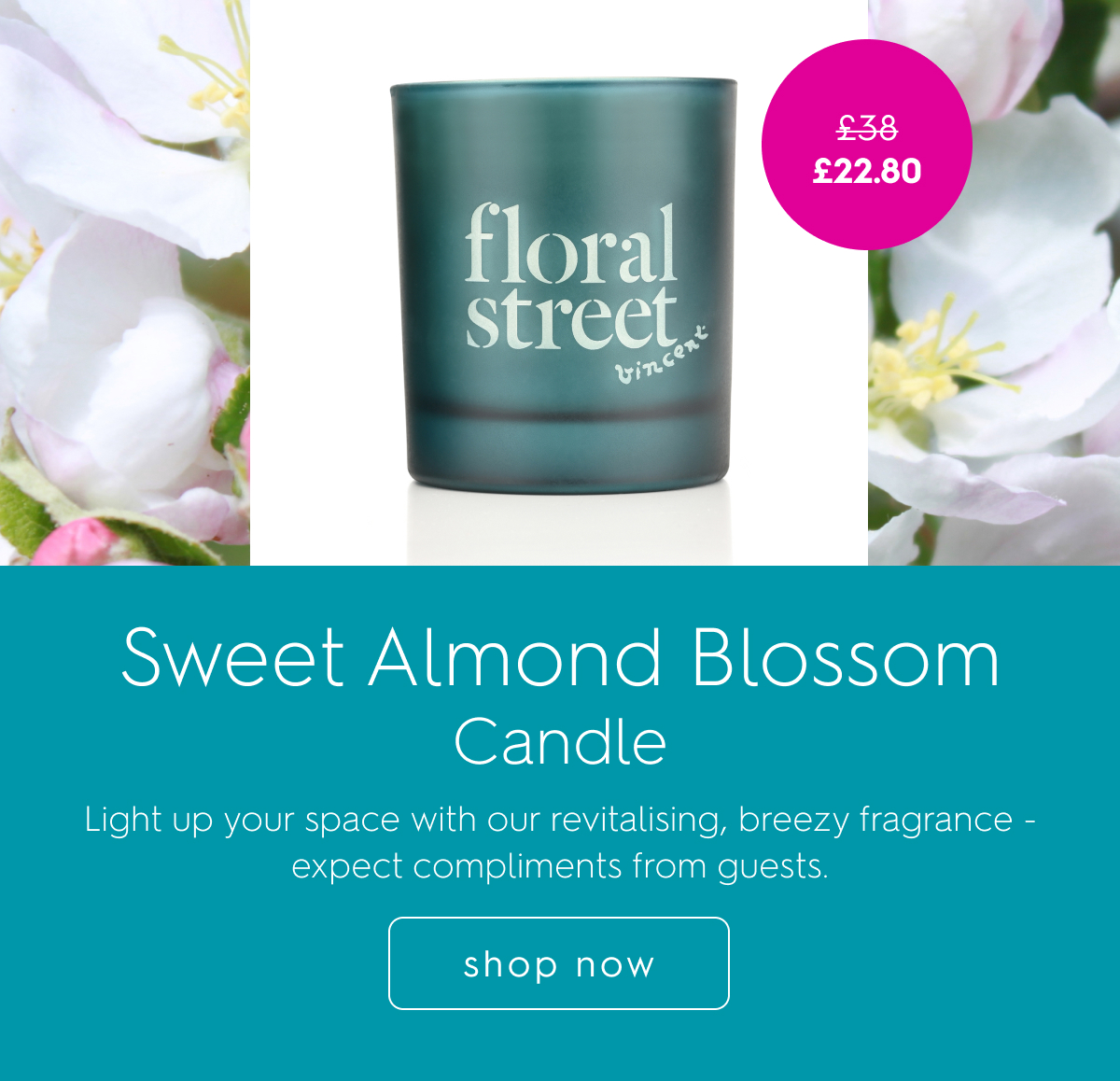 Sweet Almond Blossom Candle