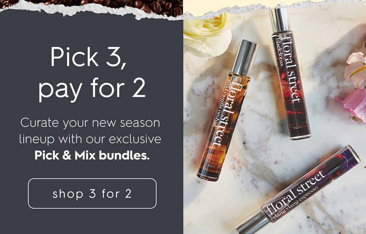 Pick 3, pay for 2