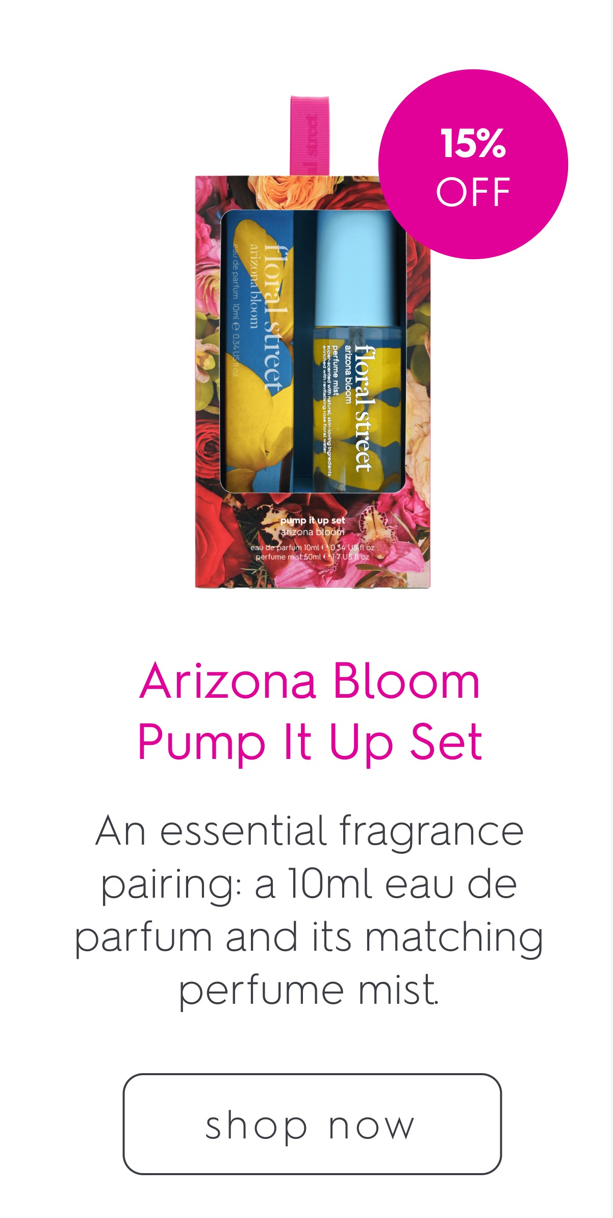 Arizona Bloom Pump It Up Set