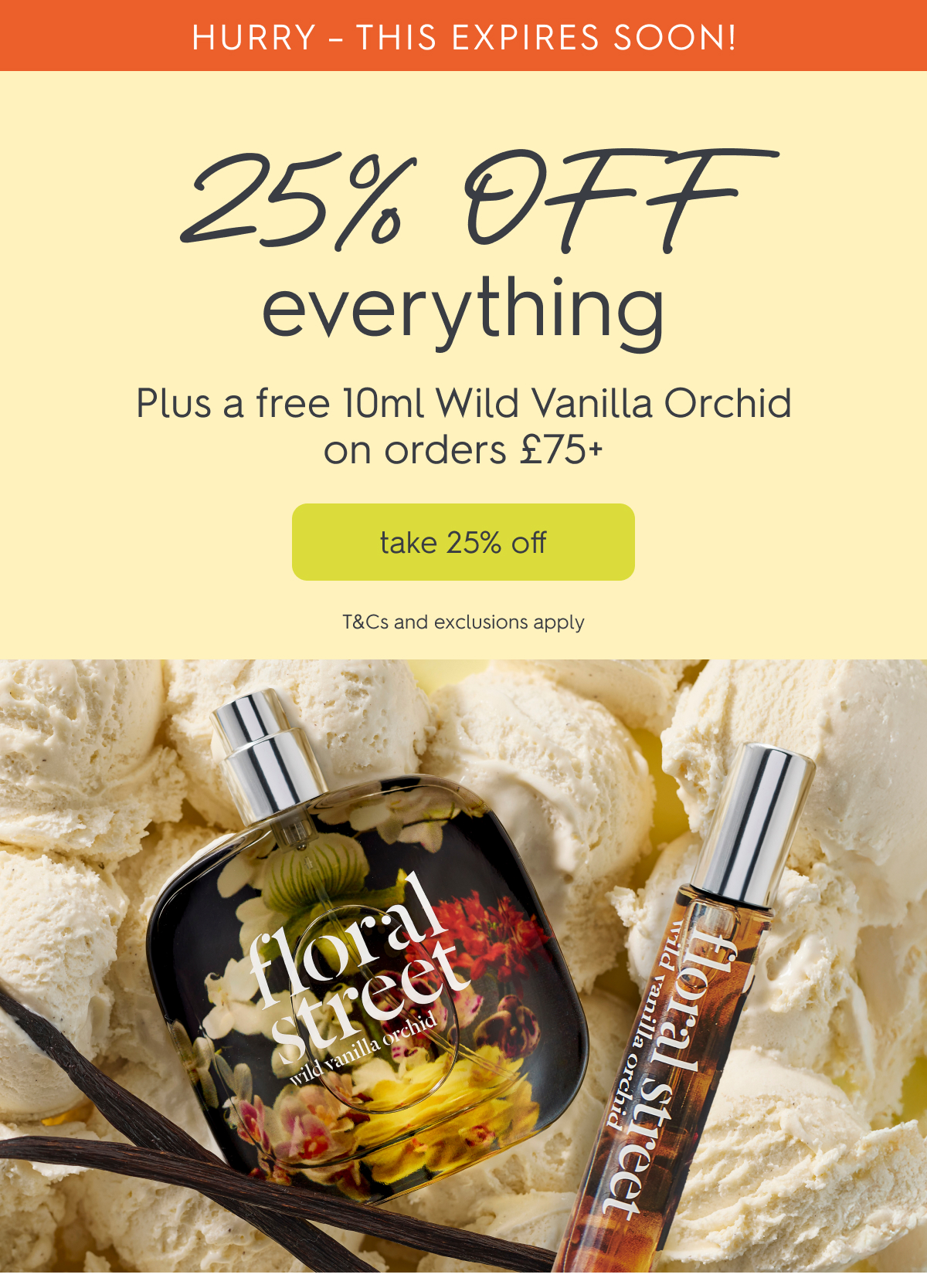25% off everything, sitewide