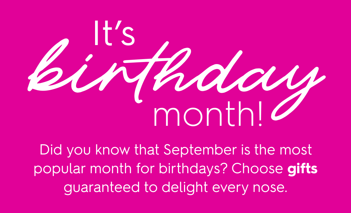 It's birthday month!