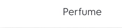 Perfume