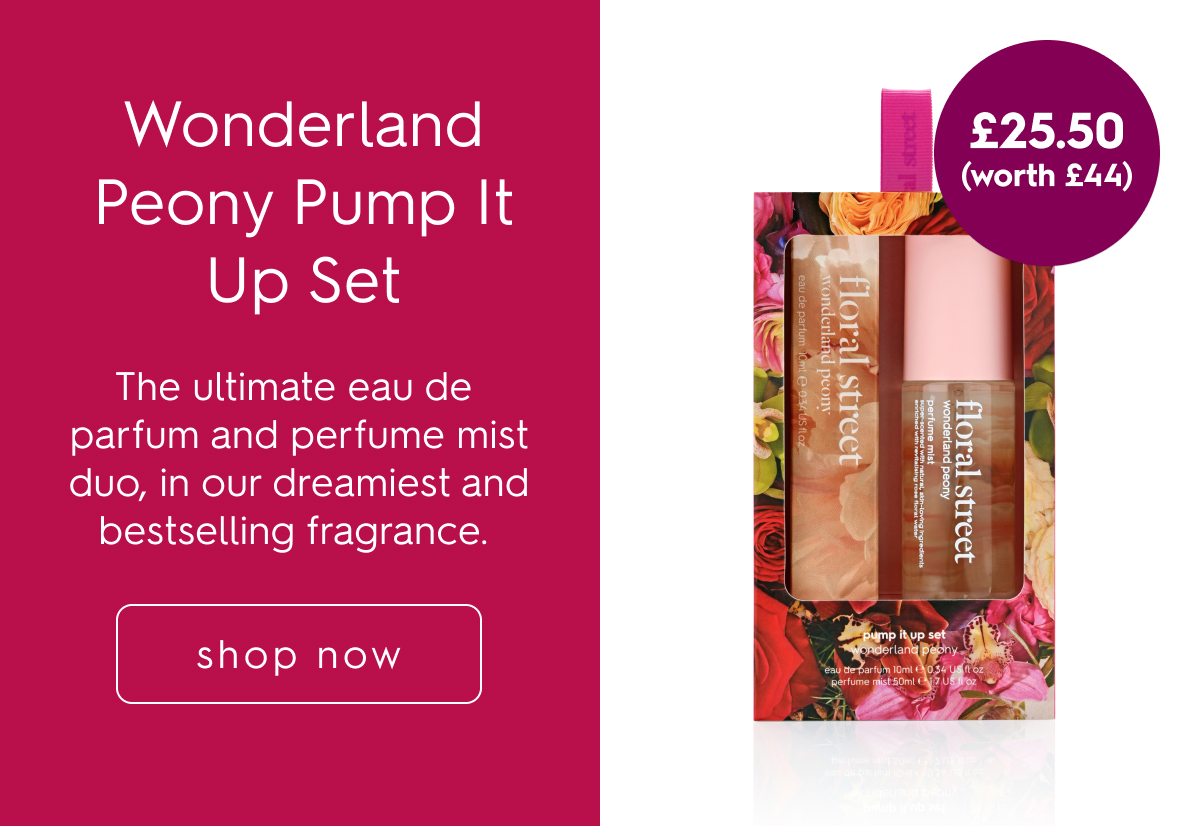 Wonderland Peony Pump It Up Set