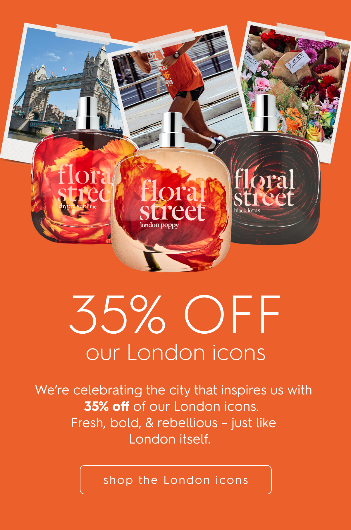 35% off our London icons