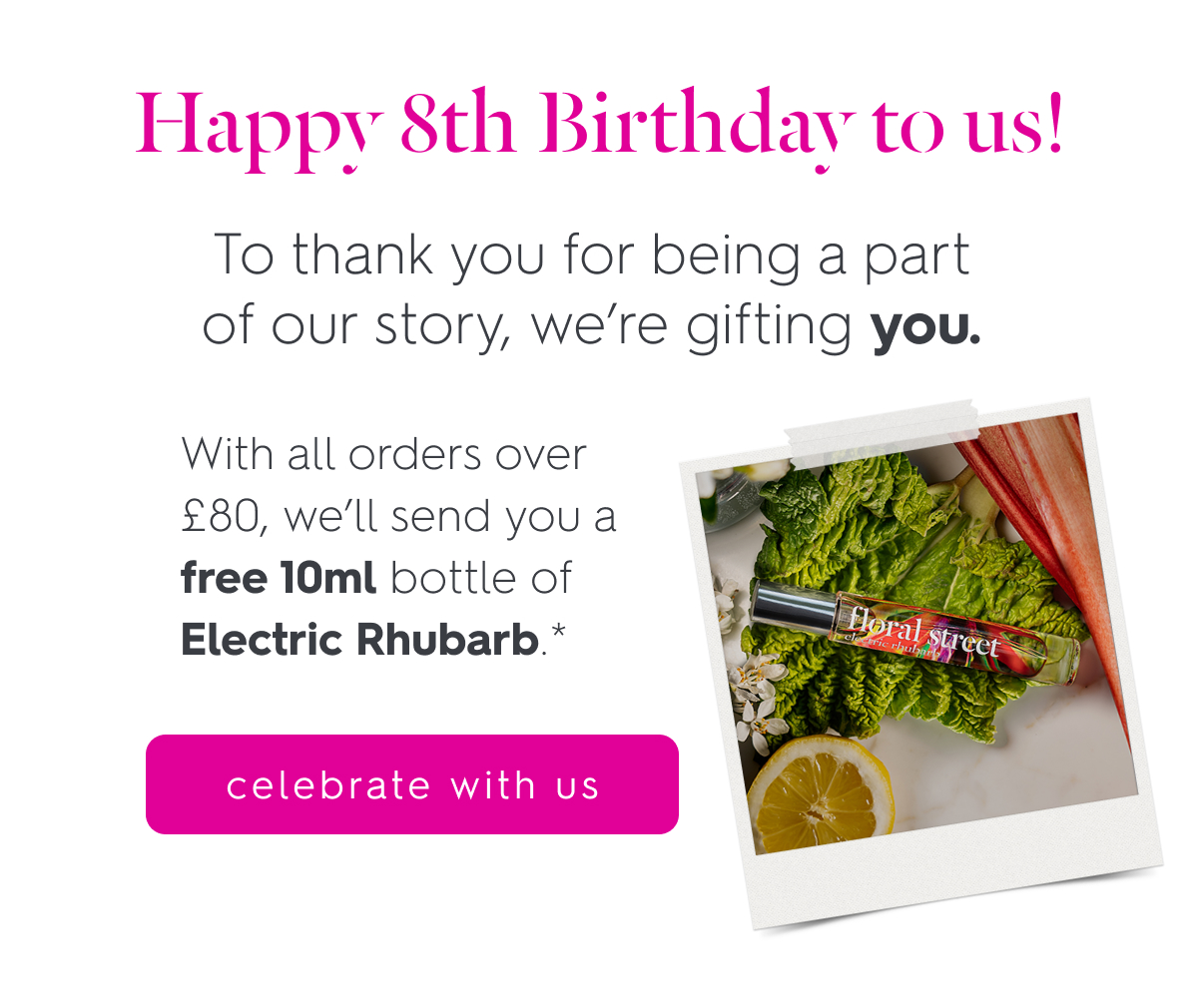 Happy 8th Birthday to us!