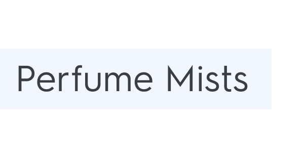 Perfume Mists