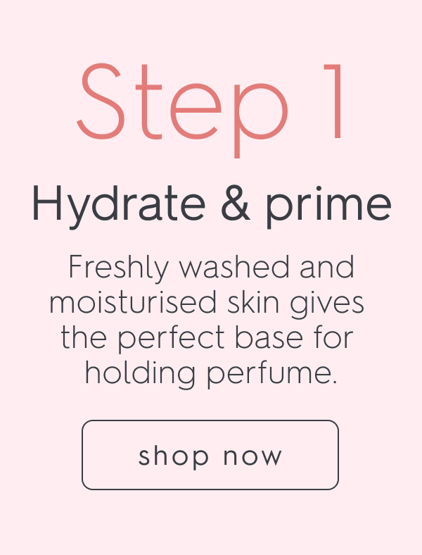 STEP 1 Hydrate & prime