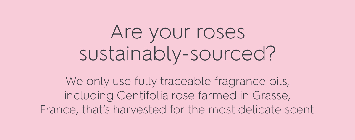 Are you roses sustainably-sourced?