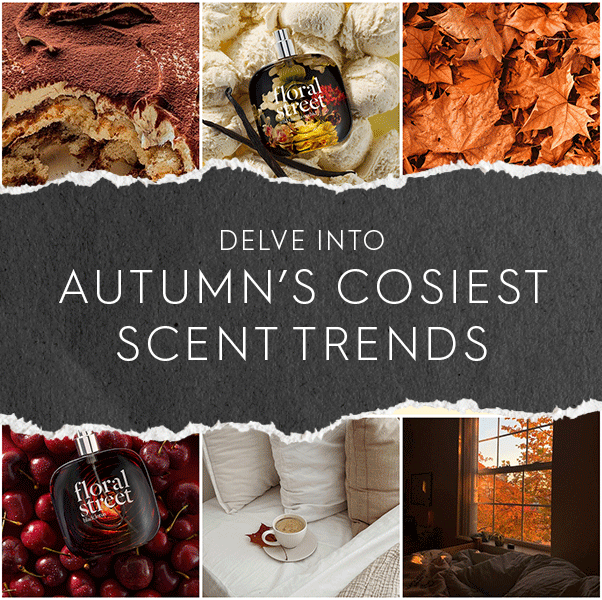 Delve into Autumn's cosiest scent trends