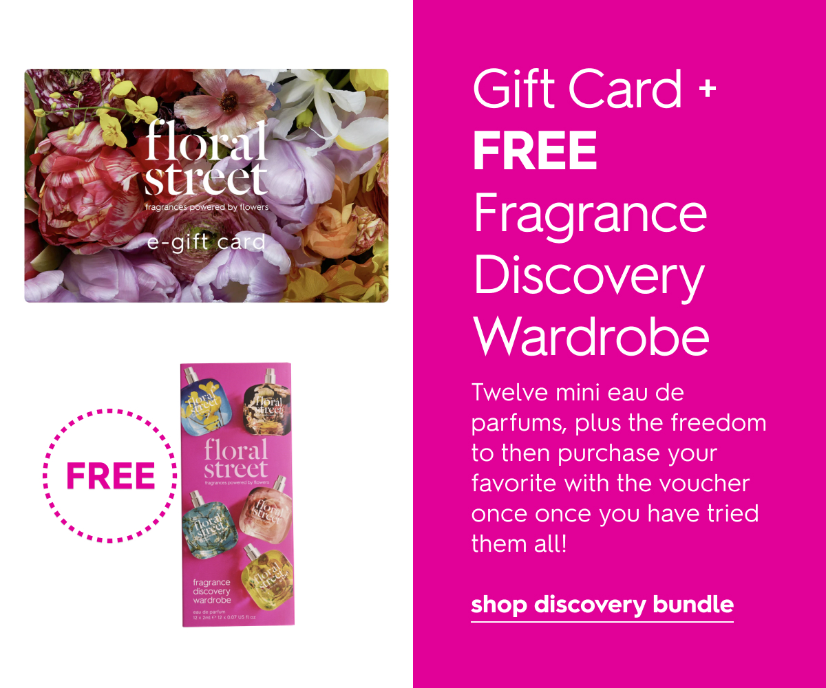 Gift Card + FREE Fragrance Discovery Wardrobe