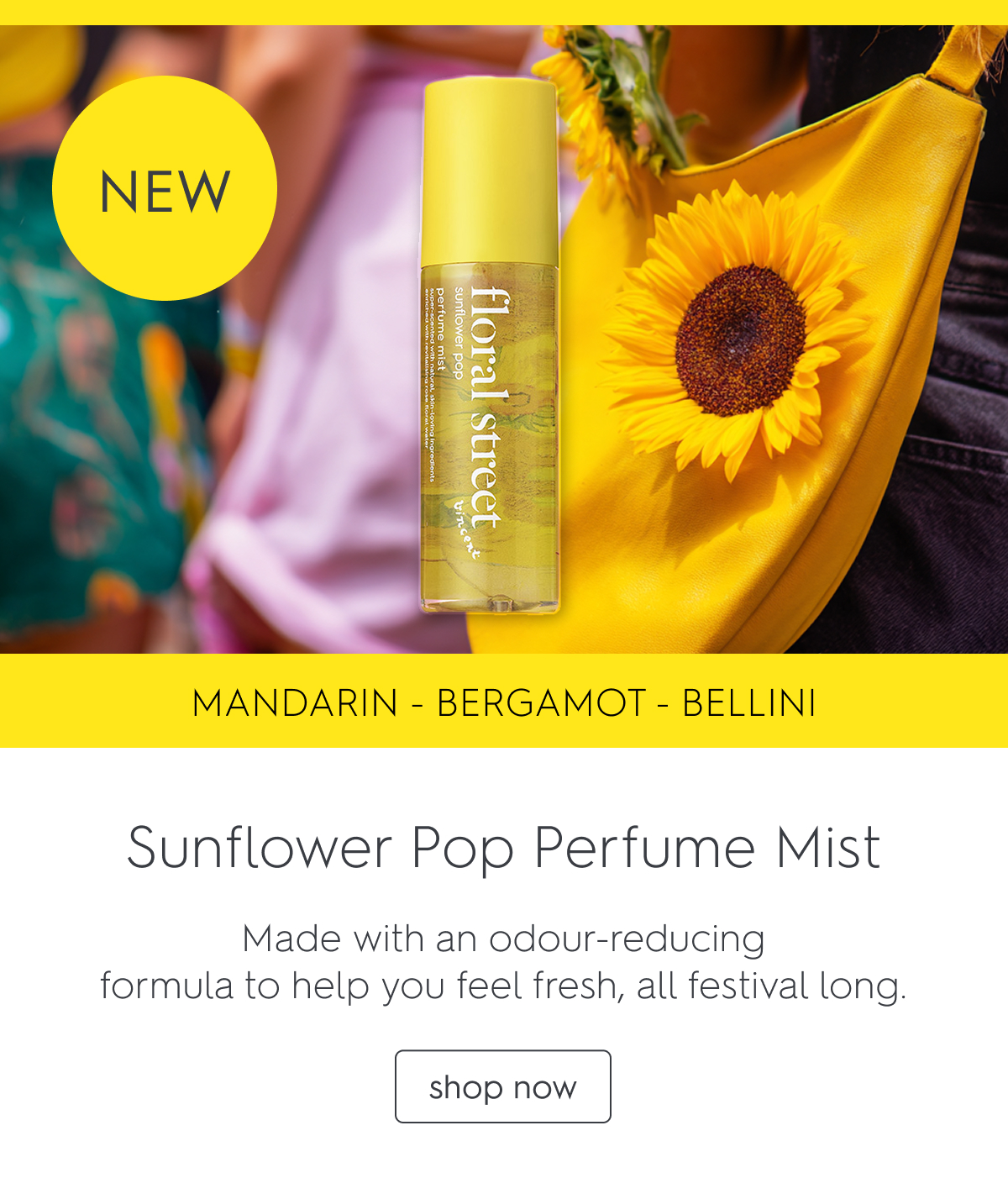 Sunflower Pop Perfume Mist