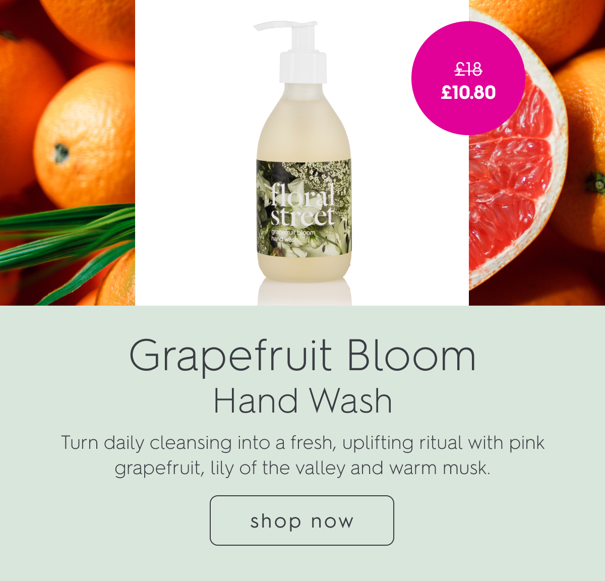 Grapefruit Bloom Hand Wash
