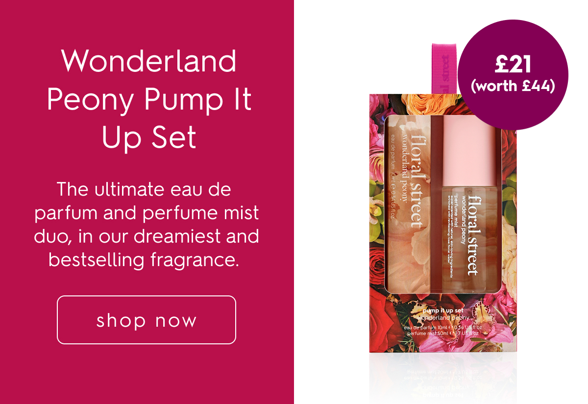 Wonderland Peony Pump It Up Set