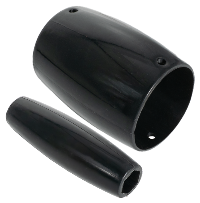 WCP silicone crowned pulley