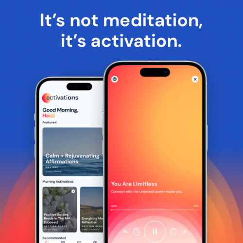 "It's not meditation, it's activation"