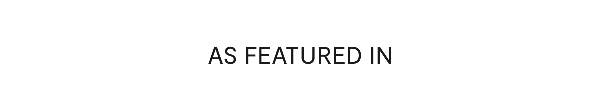 as featured in: