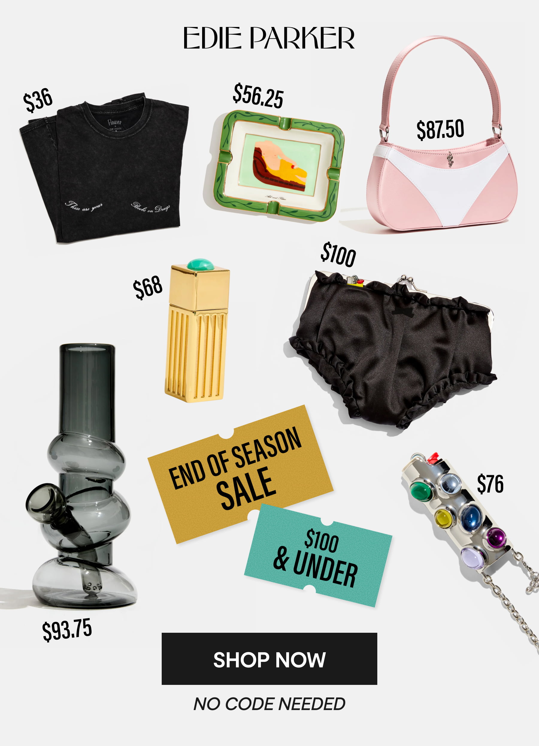 end of season sale - shop now - no code needed