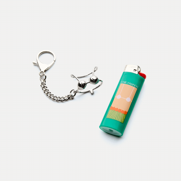 lighter cover keychain in coconuts