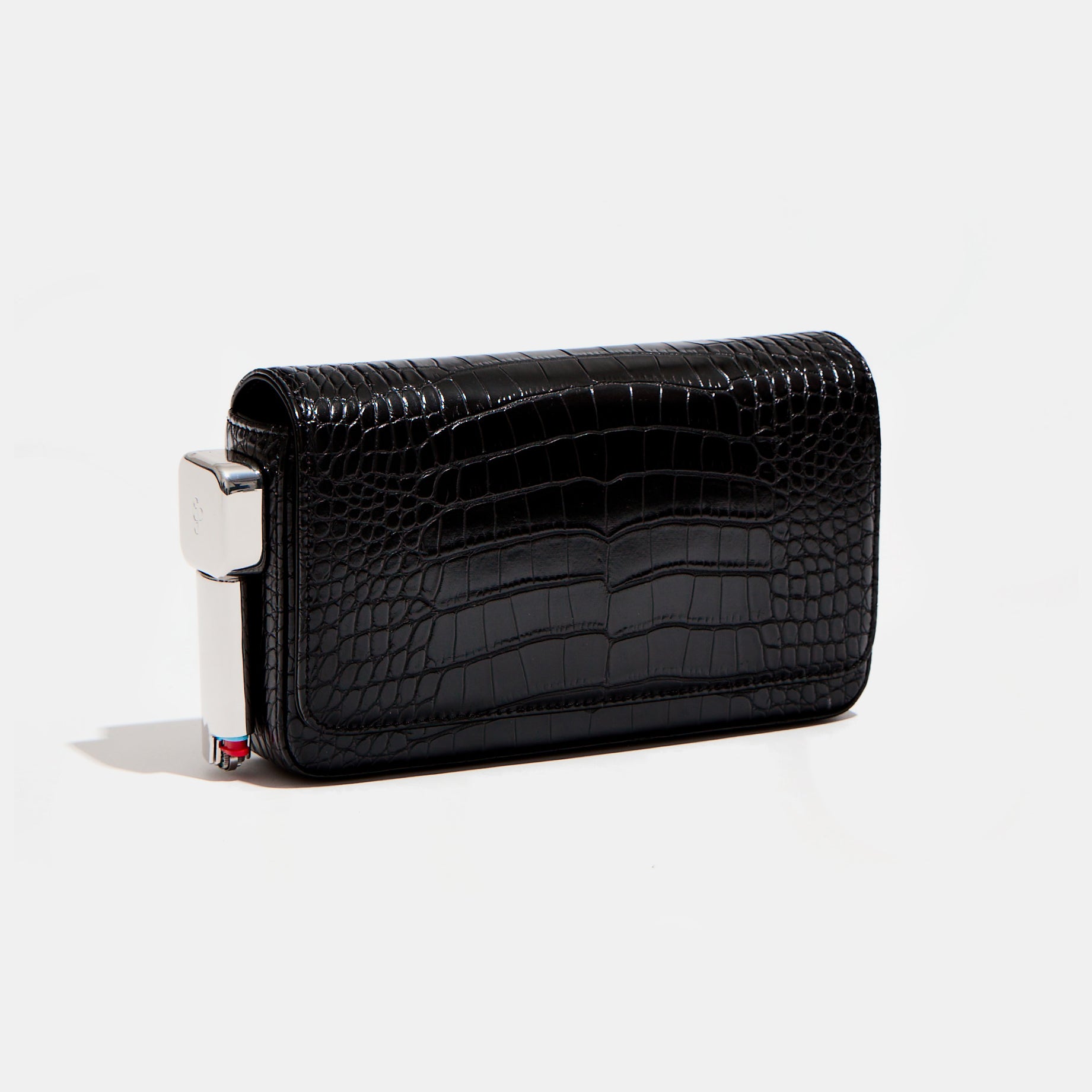 black croc burn clutch