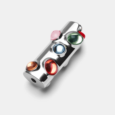 stoned lighter case in multistone