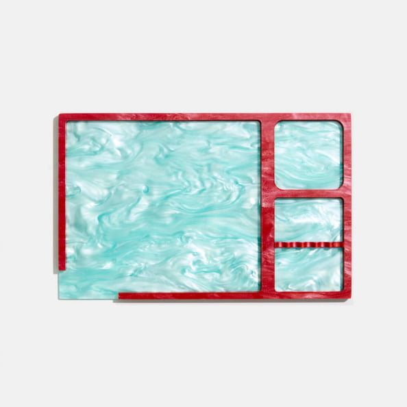 rolling tray in tomato