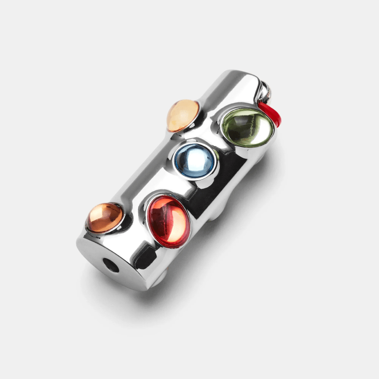 stoned lighter case in multi-stone