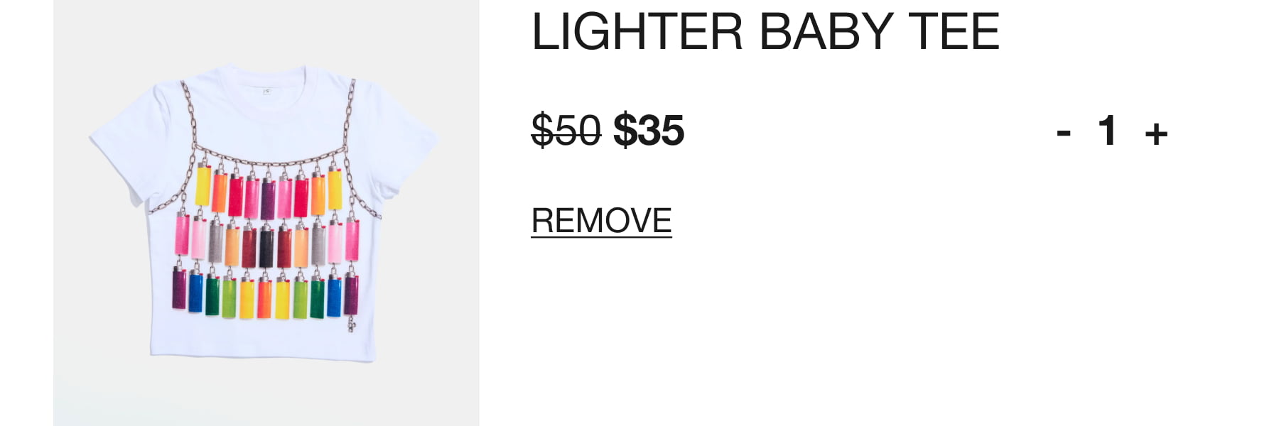 lighter baby tee