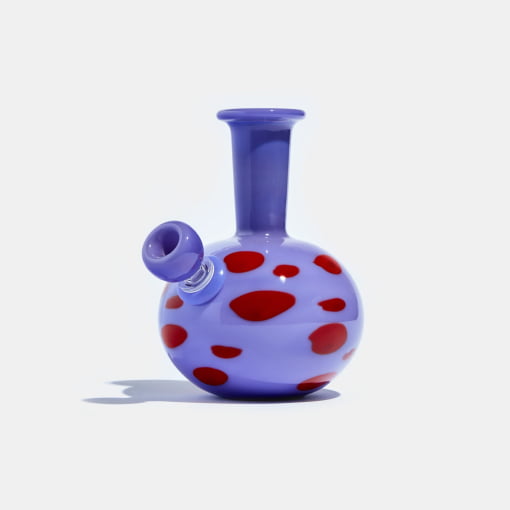 spotted bong in lavender