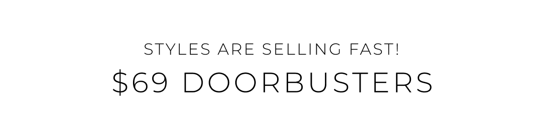 Limited Time Doorbusters