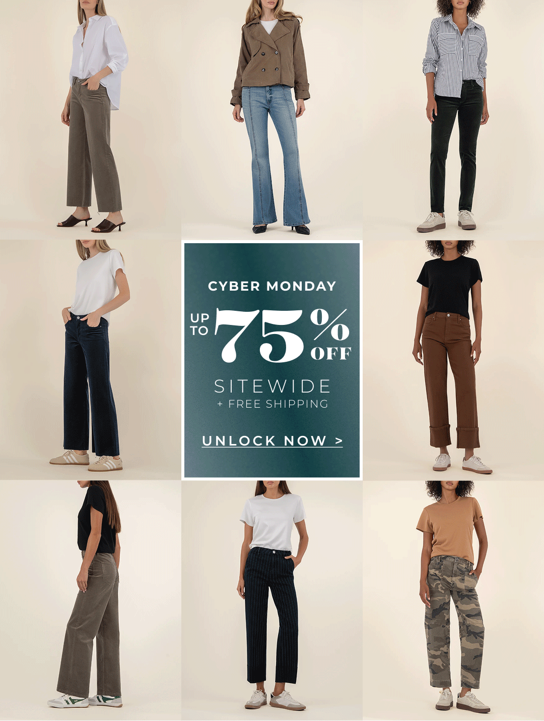 Up to 75% Off + Free Shipping