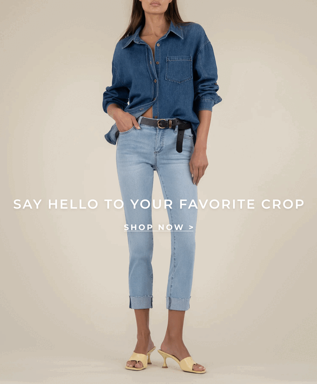 Shop Crop Denim
