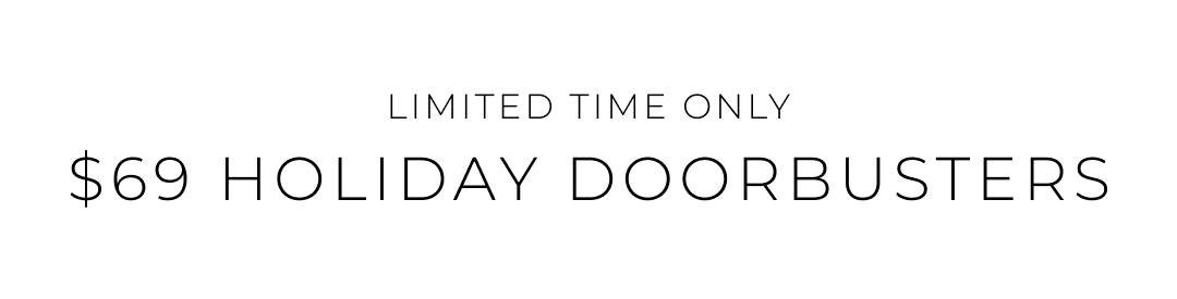 Limited Time Doorbusters