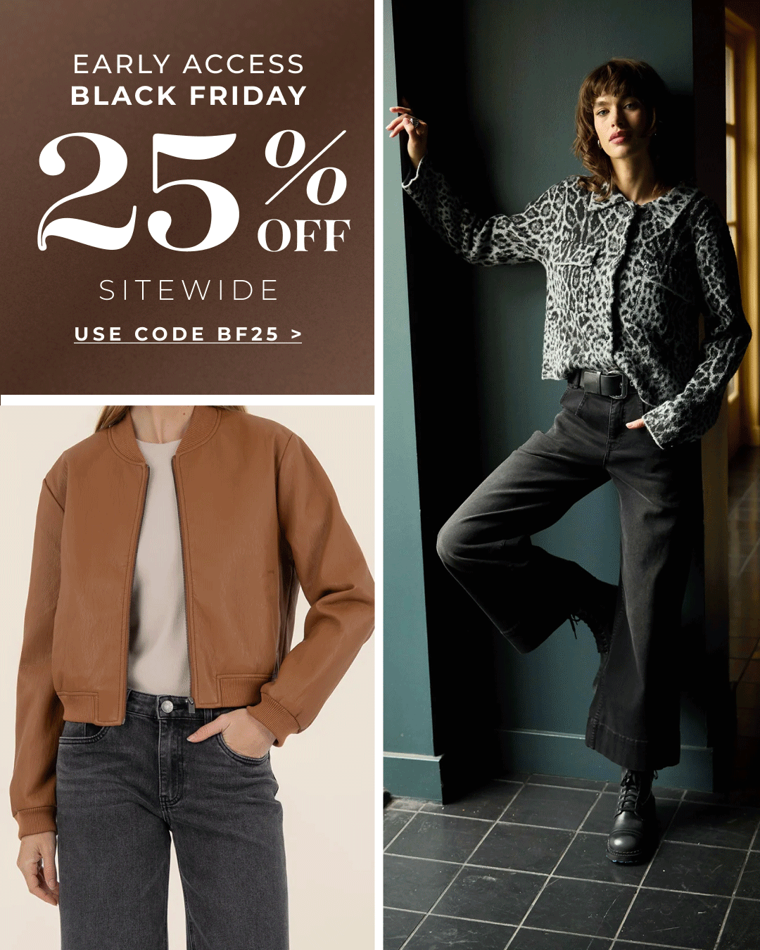 25% off new arrivals