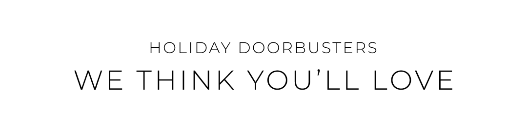 Shop Holiday Doorbusters
