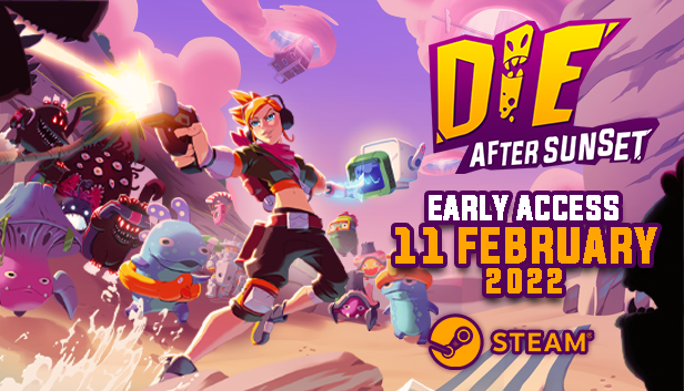 Die After Sunset Key Art Header