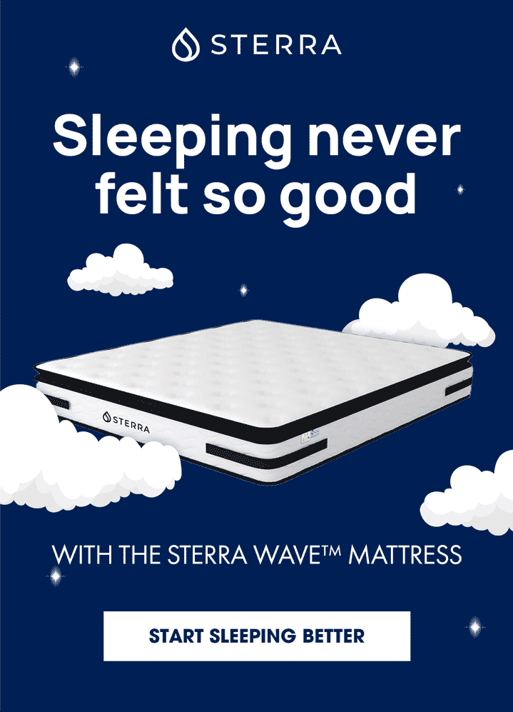 Sleep in a 5star hotel grade mattress every night Sterra